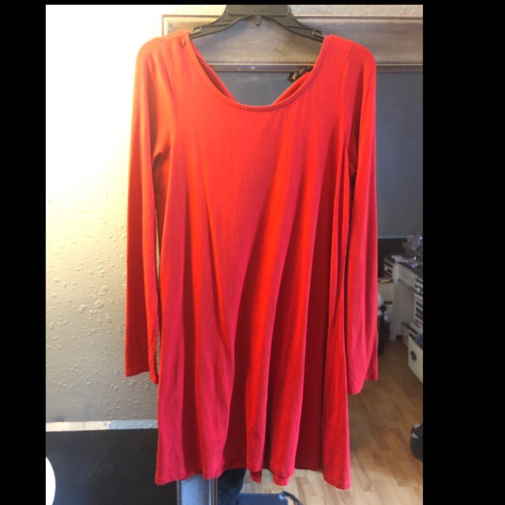 Red express dress